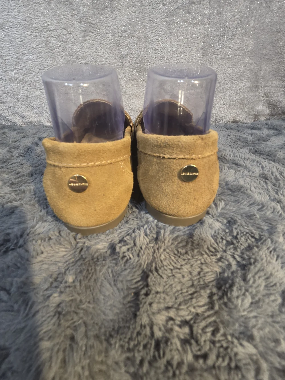 Liz Claiborne Women's Suede Loafers in Tan Brown